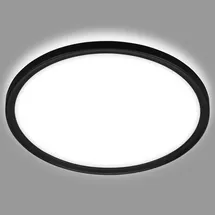 Briloner Leuchten Deckenleuchte Bad Deckenleuchte SLIM DRIP", schwarz-weiß (ohne farbbezeichnung), Leuchten, Deckenleuchte