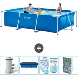 Rechteckiger Frame Pool - 300x200x75 Cm - 5-teilig  Scb127