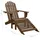 vidaXL Adirondack 40 x 45 x 40 cm Braun