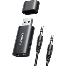UGREEN USB 2.0 auf 35mm Bluetooth-Sender/Empfänger-Adapter mit Audiokabel