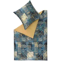 Esprit Satin, blau, Textil, 155x220 cm, Oeko-Tex® Standard 100, Schlaftextilien, Bettwäsche Bettwäsche,