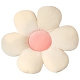 YILANLAN Niedliches Blumenkissen Plüsch Bodenkissen Cartoon Dicker Plüsch Bürostuhl sitzend Tatami Blumenkissen Kissen einfache Raumdekoration (40cm, Pink)