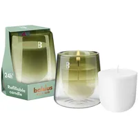 Bolsius Cleanlight Duftglas Starterkit 3 St. grün