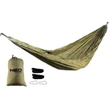 Neo Tools Outdoor Hängematte bis 200kg, 330 x 140 cm