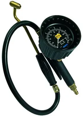 Handreifenfüllmesser, TS, Manometer Ø 80mm, nicht konformitätsbewertet, 0-25 bar