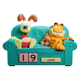Grupo Erik Garfield 3D Ewiger Kalender Tischkalender 16,6 x 12,5 x 9,3 cm