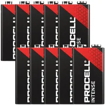 Duracell Procell Intense 9V 10 St.