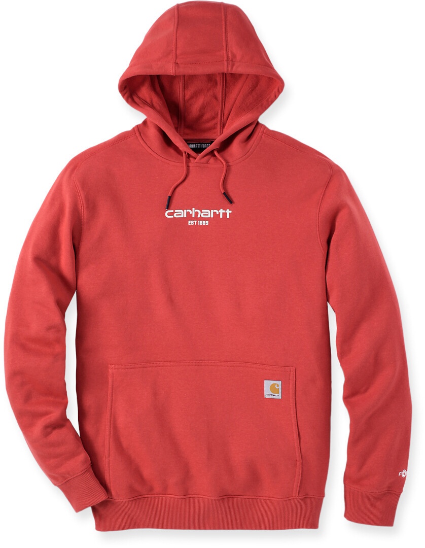 Carhartt Lightweight Logo Graphic Hoodie, rood, M
