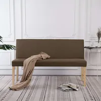 VidaXL Sitzbank 139,5 cm Braun Polyester