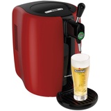 SEB Beertender Bierzapfanlage, für Biermaschine, 5 l, Temperaturanzeige, rot, 70 W, VB310510