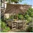 Sekey Sonnenschirm 300 x 200 cm Holzoptik