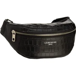 Liebeskind Berlin Chudy New Croco 2152401  in Black (1.4 Liter), Bauchtasche / Gürteltasche
