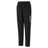 Puma teamLIGA Sideline Pants Jr Jogginghose Schwarz/Weiß 128