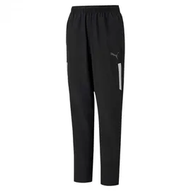 Puma teamLIGA Sideline Pants Jr Jogginghose Schwarz/Weiß 128