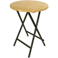 DEGAMO Zürich Stehtisch Ø 78 x 110,5 cm natur klappbar