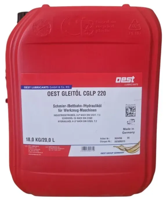 OEST Gleitöl CGLP 220, 20 Liter