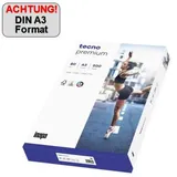 Inapa Kopierpapier Premium: A3, hochweiß, 500 Blatt