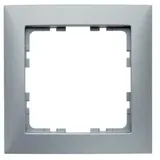 Berker Rahmen 1fach alu matt