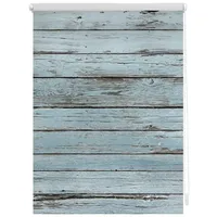 Lichtblick Rollo Klemmfix, ohne Bohren, Verdunkelung, Bretter-Vintage