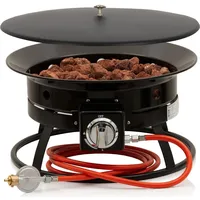 BBQ-Toro Feuerschale Ø 48 cm Metall schwarz