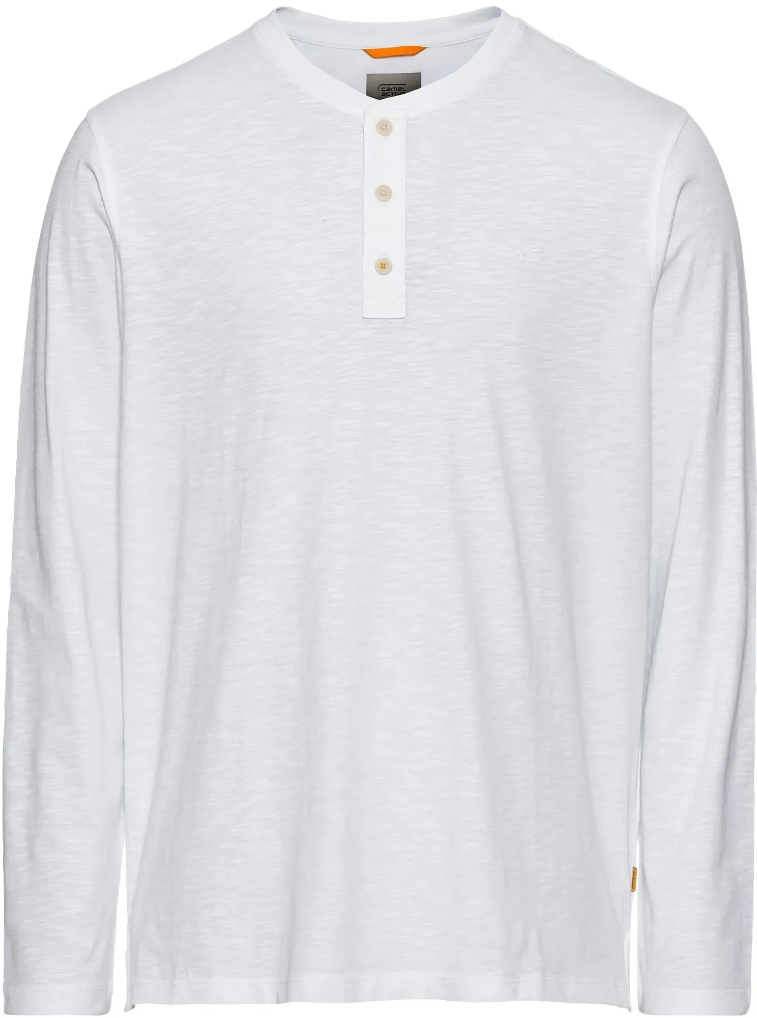 camel active Henleyshirt, mit Logostickerei camel active white XXL