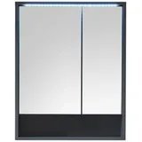 BASIC by Balculina LUCERA Spiegelschrank, Badezimmerschrank BxHxT 60x75x20«, (1 St.), Breite 60 x 75 x 20 cm, (B/H/T)