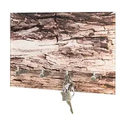 HAKU Möbel Schlüsselbrett Motiv mit 4 Haken