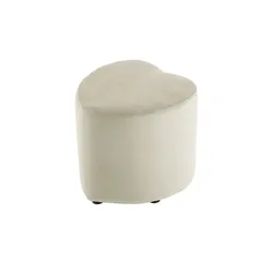 Hocker  Love ¦ creme ¦ Maße (cm): B: 45 H: 47 T: 47