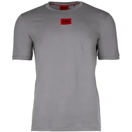 Hugo Herren T-Shirt - Diragolino212 Rundhals, Logo,1/2-Arm, Baumwolle Grau (Medium Grey 034) S