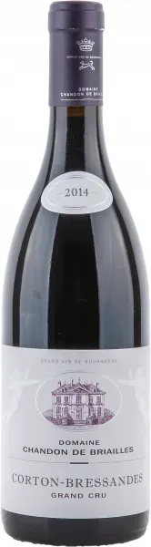 Corton-Bressandes Grand Cru rouge Chandon de Briailles 2014 BIO