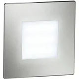 ledscom.de Wandeinbauleuchte 2er Pack eckig Edelstahl