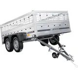 Autotransportanhänger 264x150 UNITRAILER GARDEN 265/2 KIPP mit Gitterwänden
