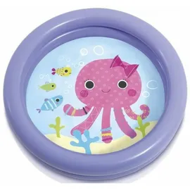 Intex 59409NP Aufblasbarer Baby-Pool mit Tiermotivdruck, 1 Stück, Vinyl, Mehrfarbig, 61x15 cm
