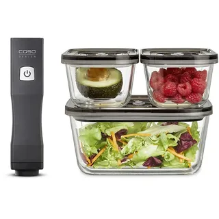 CASO Design Caso Vacu OneTouch Eco-Set Handvakuumierer inkl. Zubehör