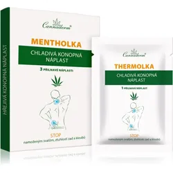 Cannaderm Mentholka cooling hemp patch Kühlpflaster 3 St.