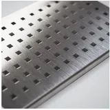 WITEN&NOCK - Dsuchtasse Abdeckung Aus Edelstahl Für Smc Duschwanne Abflussgitter 120x200 Mm