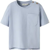 Lil' Atelier Nmmdolan SS LOOSE TOP LIL Noos, zen Blue, 92 cm - 92