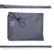 Lumaland Wetterschutzhaube für 3 Modulare Elemente 200 x 100 x 100 cm Grau