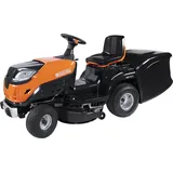 Aufsitzmäher Rasentraktor Benzin 11 PS 92 cm Schnittbreite Heckauswurf Oleo Mac