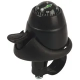 Widek Fahrradklingel mit Kompass 34 mm schwarz