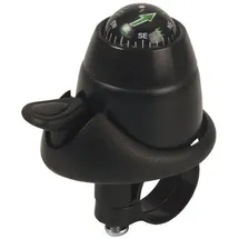 Widek Fahrradklingel mit Kompass 34 mm schwarz