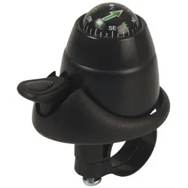 Widek Fahrradklingel mit Kompass 34 mm schwarz