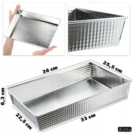 Kadax rechteckige Kastenform 36 x 25,5 cm