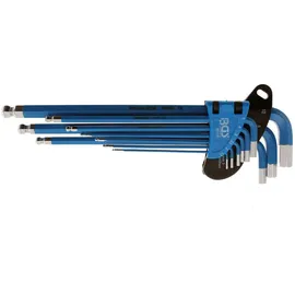 BGS Winkelschlüssel-Satz extra lang Innensechskant mit Kugelkopf 1,5-10 mm 9-tlg.