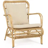 BIZZOTTO Gartensessel Florisel aus Rattan, Natur