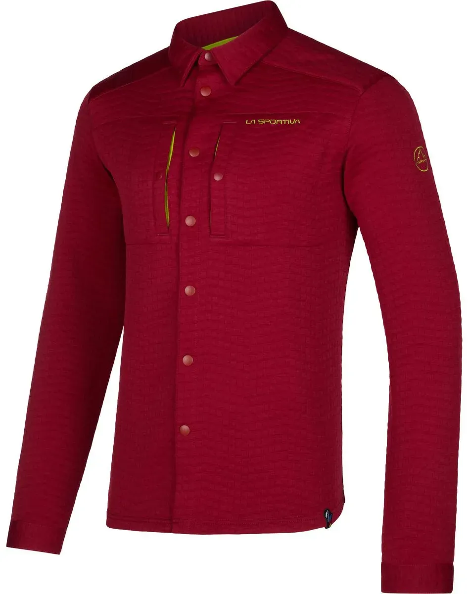 La Sportiva Spacer Shirt Men sangria/lime punch (320729) XL