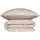 SCHIESSER Leaves Floral Taupe 135 x 200 cm + 80 x 80 cm