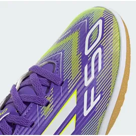 adidas F50 Club Indoor Boots Kinder Purple Rush/Cloud White/Lucid Lemon 33