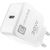 Cellular Line Cellularline USB Typ-C Travel Charger One Power Delivery 30W