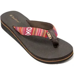 Brasileras  Zehentrenner Maya  in Rot, 40